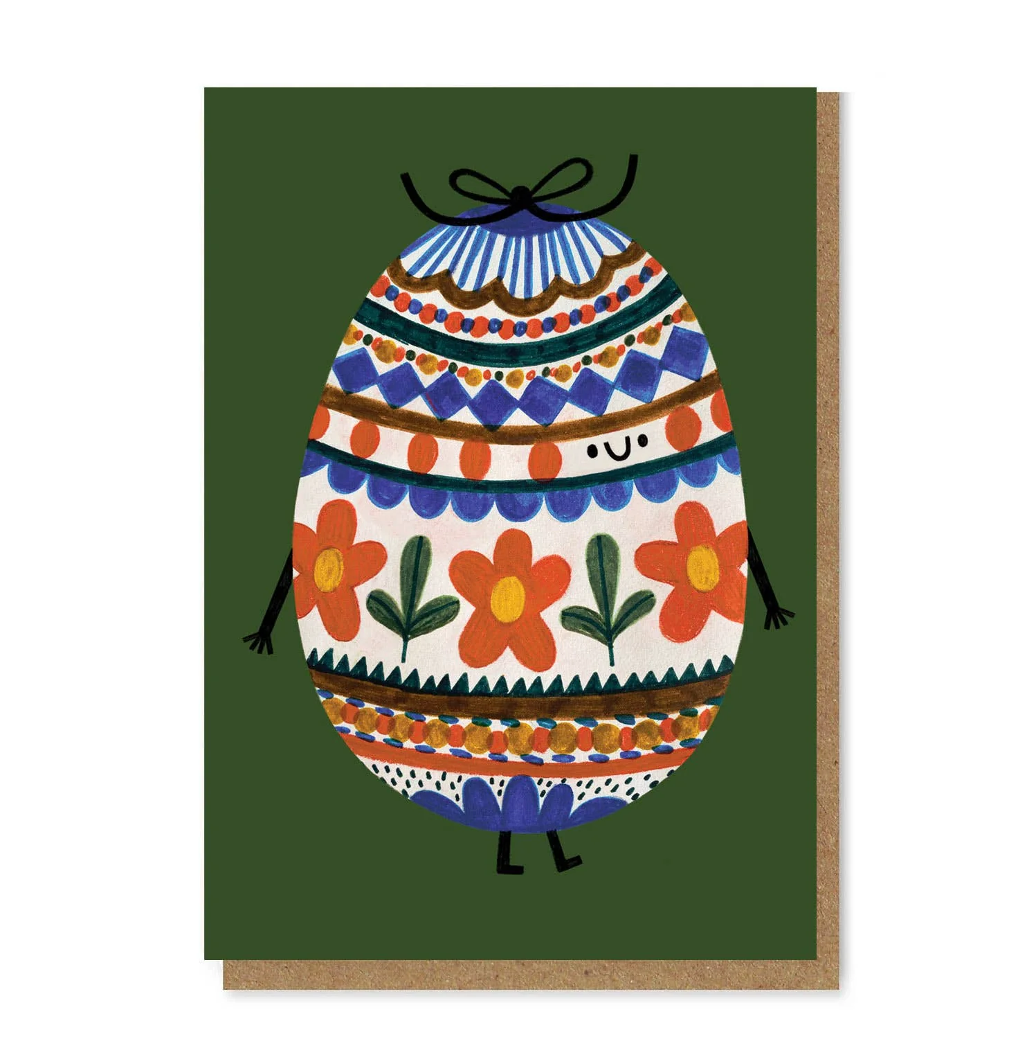 EASTER EGG Greetings Card