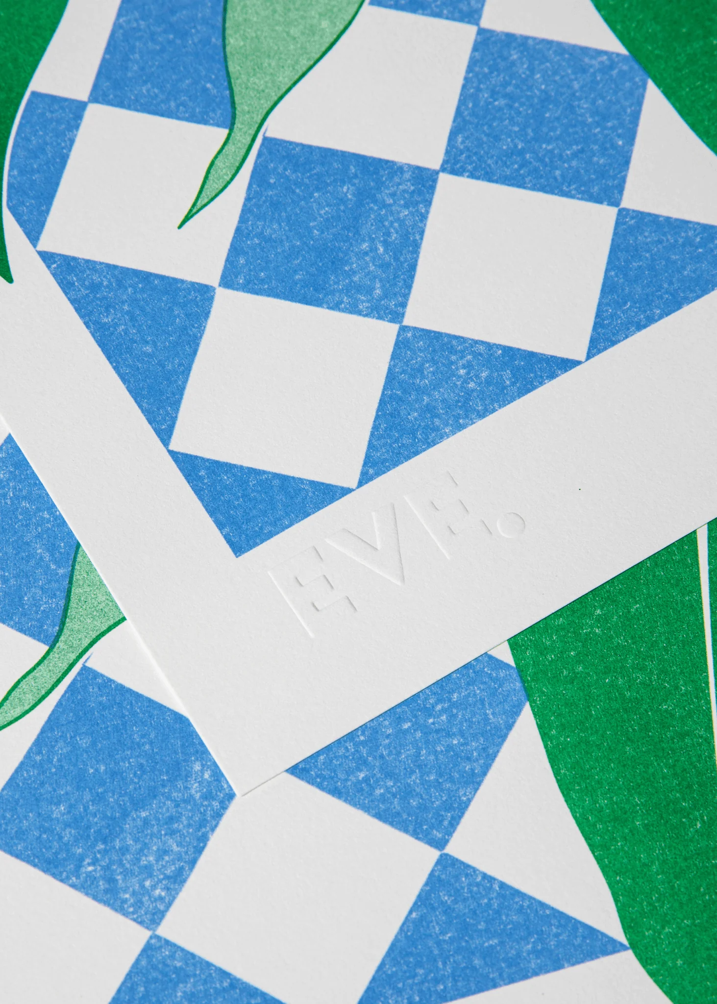 Electric Peony Risograph Print - Image 5