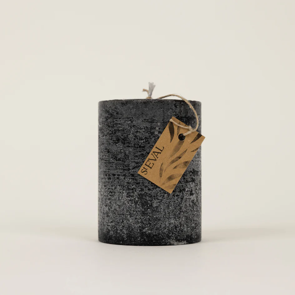 Embers, Scented Coloured Pillar Candle