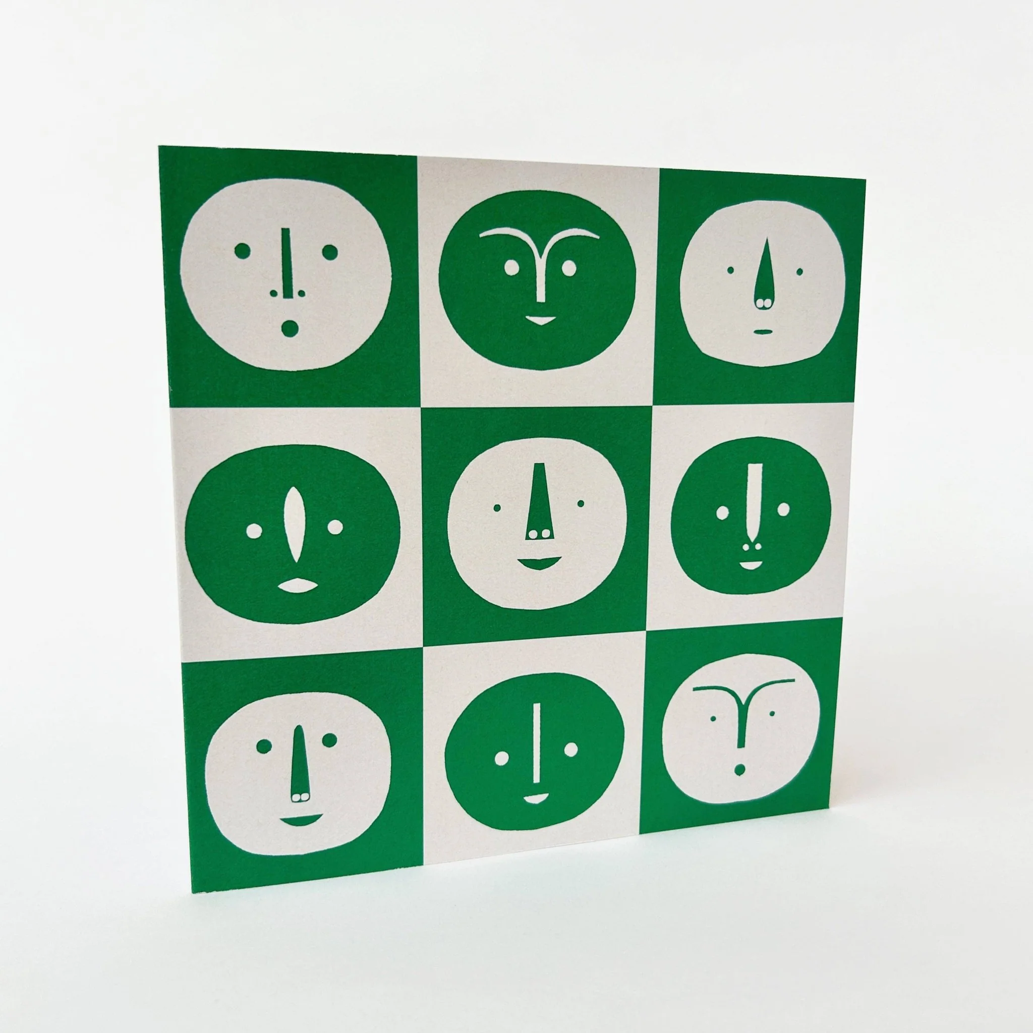 Faces Greetings Card - Image 2