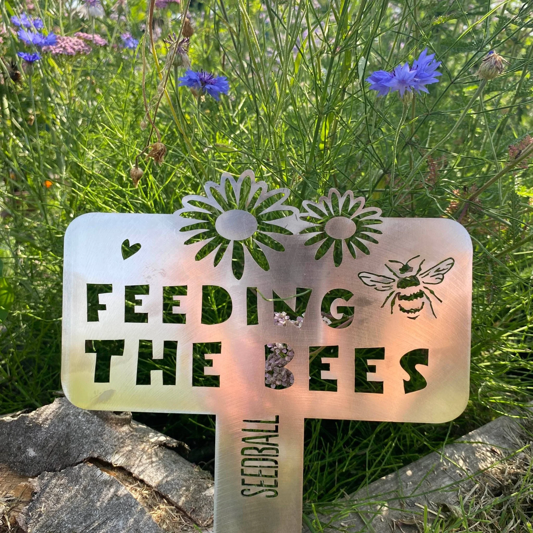 Feeding the Bees Sign - Image 2