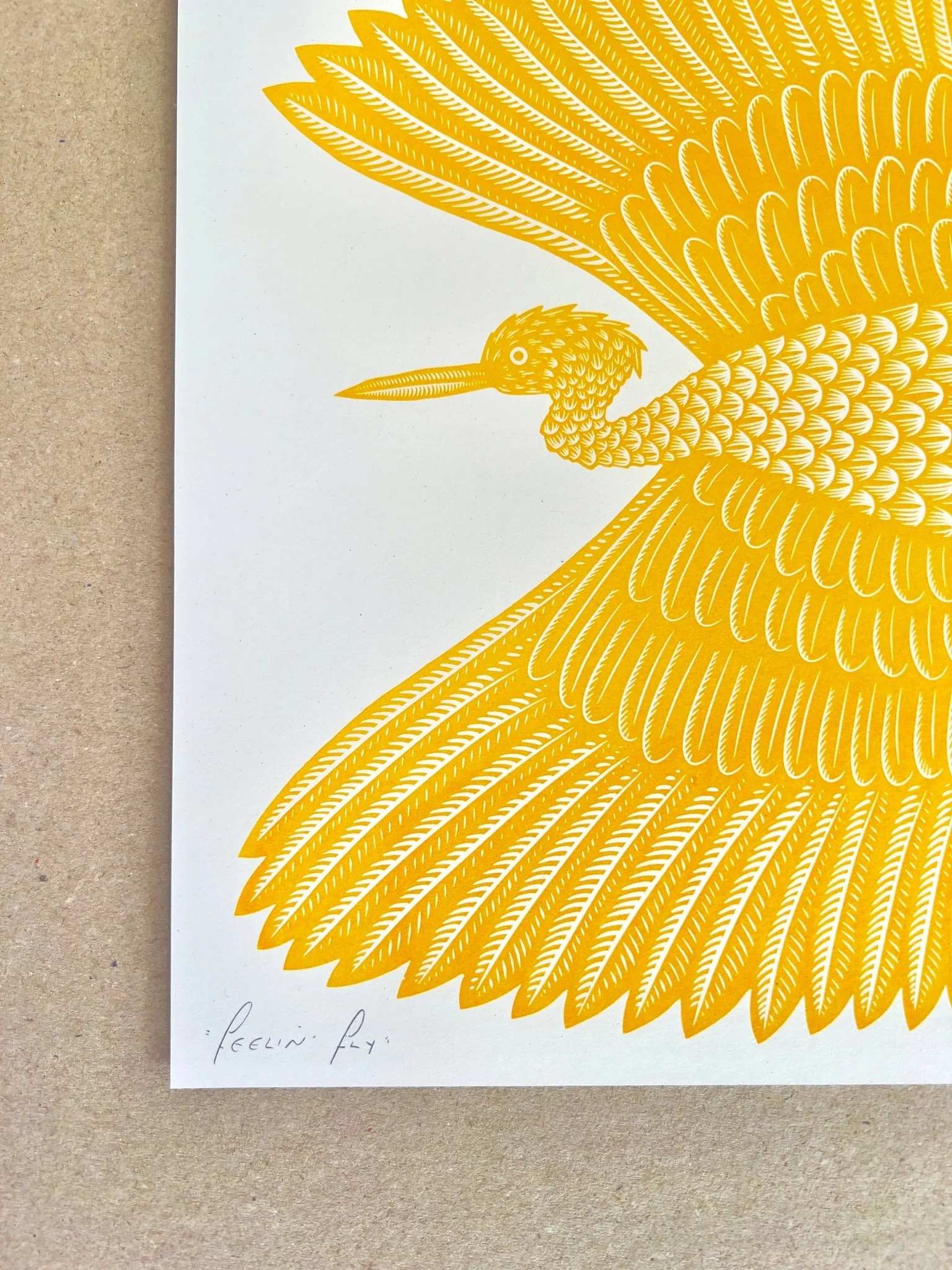 Feelin’ Fly – Risograph Print