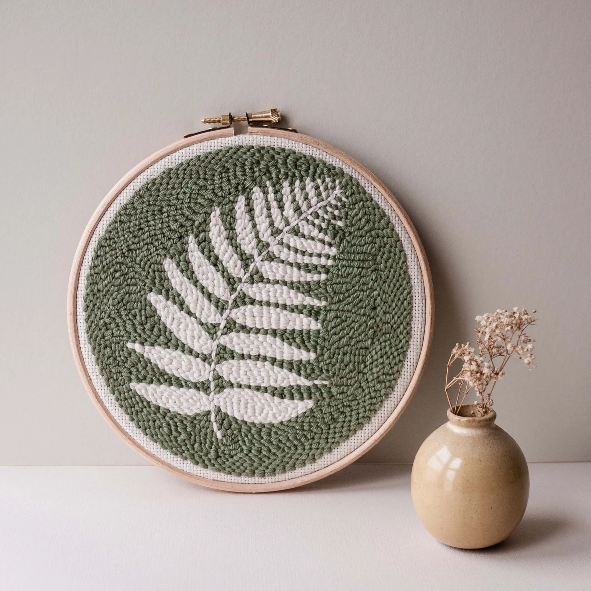 Fern Beginner Punch Needle Kit - Image 2