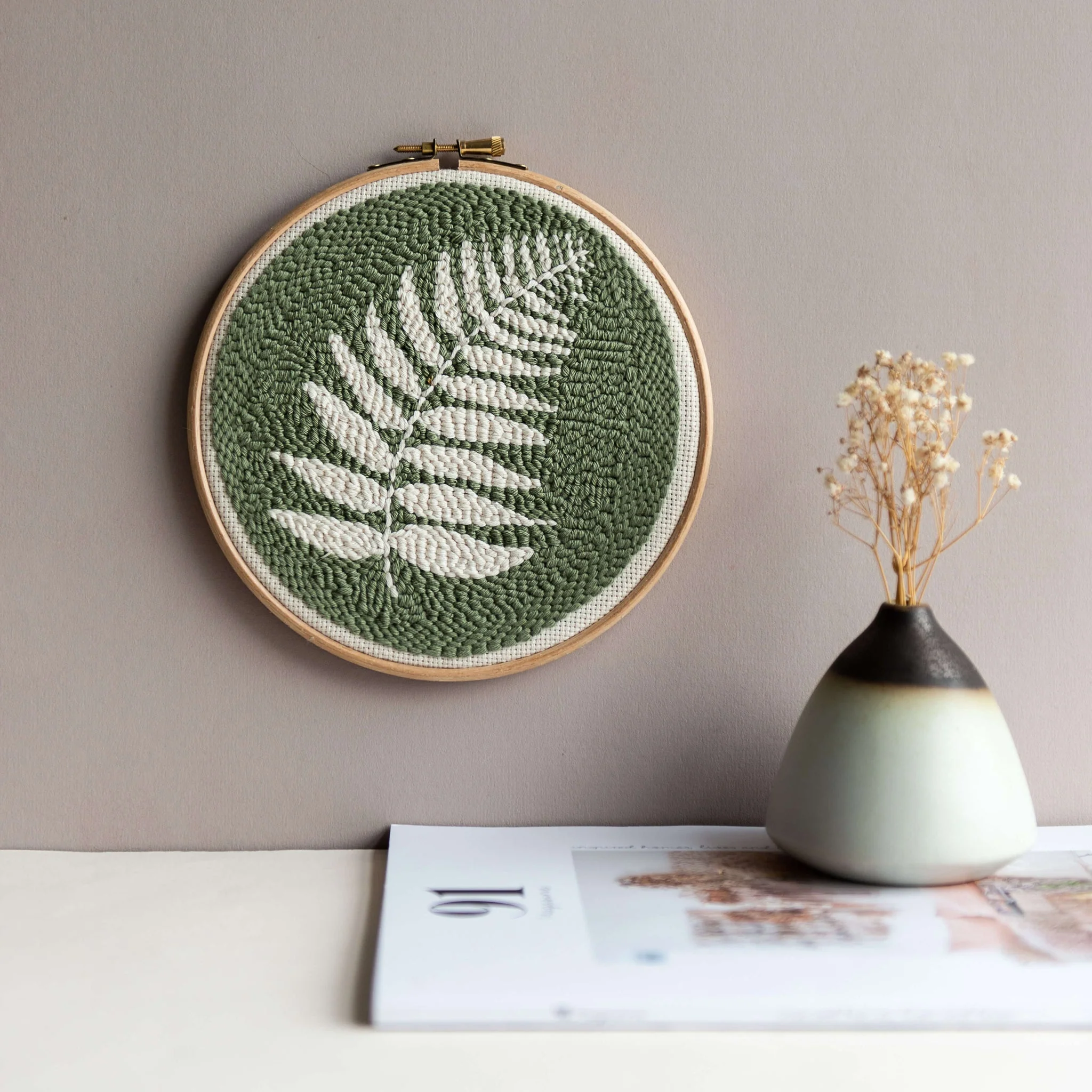Fern Beginner Punch Needle Kit - Image 6