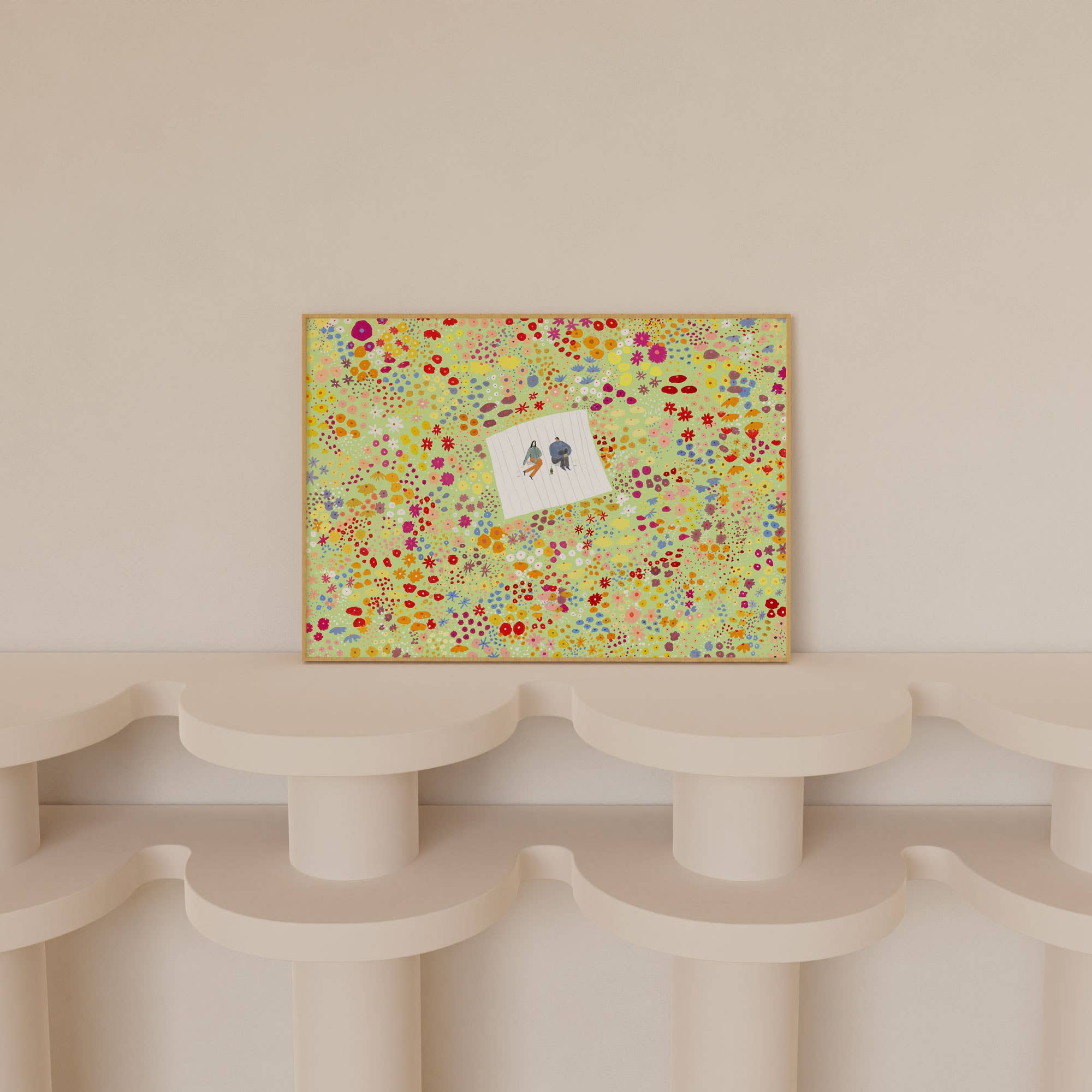 Field of Dreams Art Print | Floral Art | Boho Wall Decor