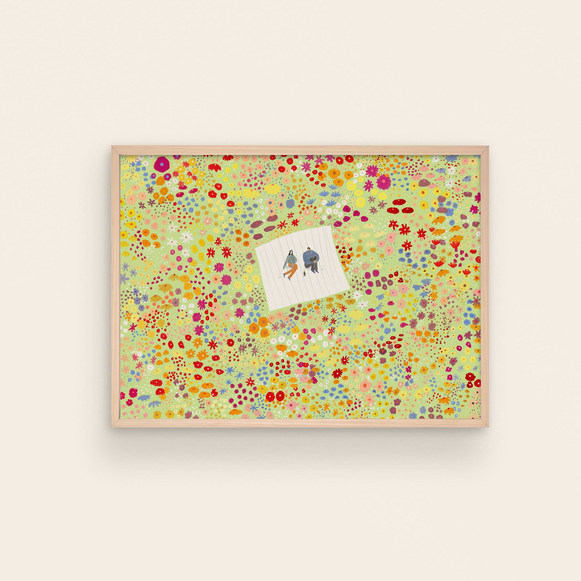 Field of Dreams Art Print | Floral Art | Boho Wall Decor - Image 2