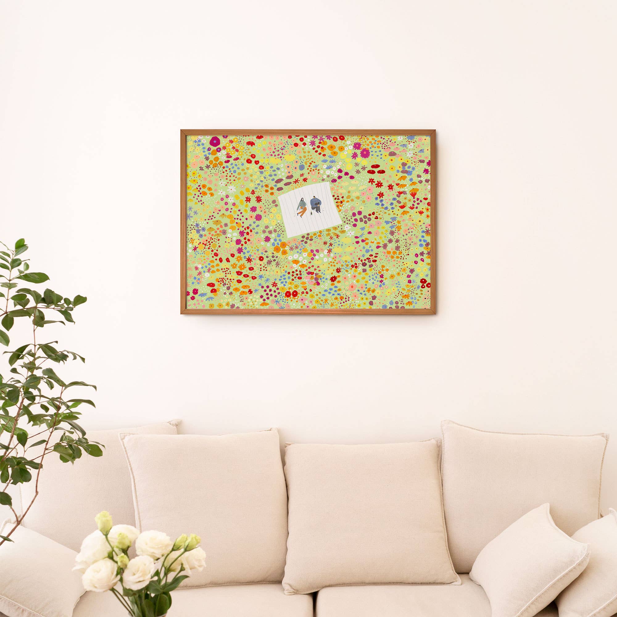 Field of Dreams Art Print | Floral Art | Boho Wall Decor - Image 4