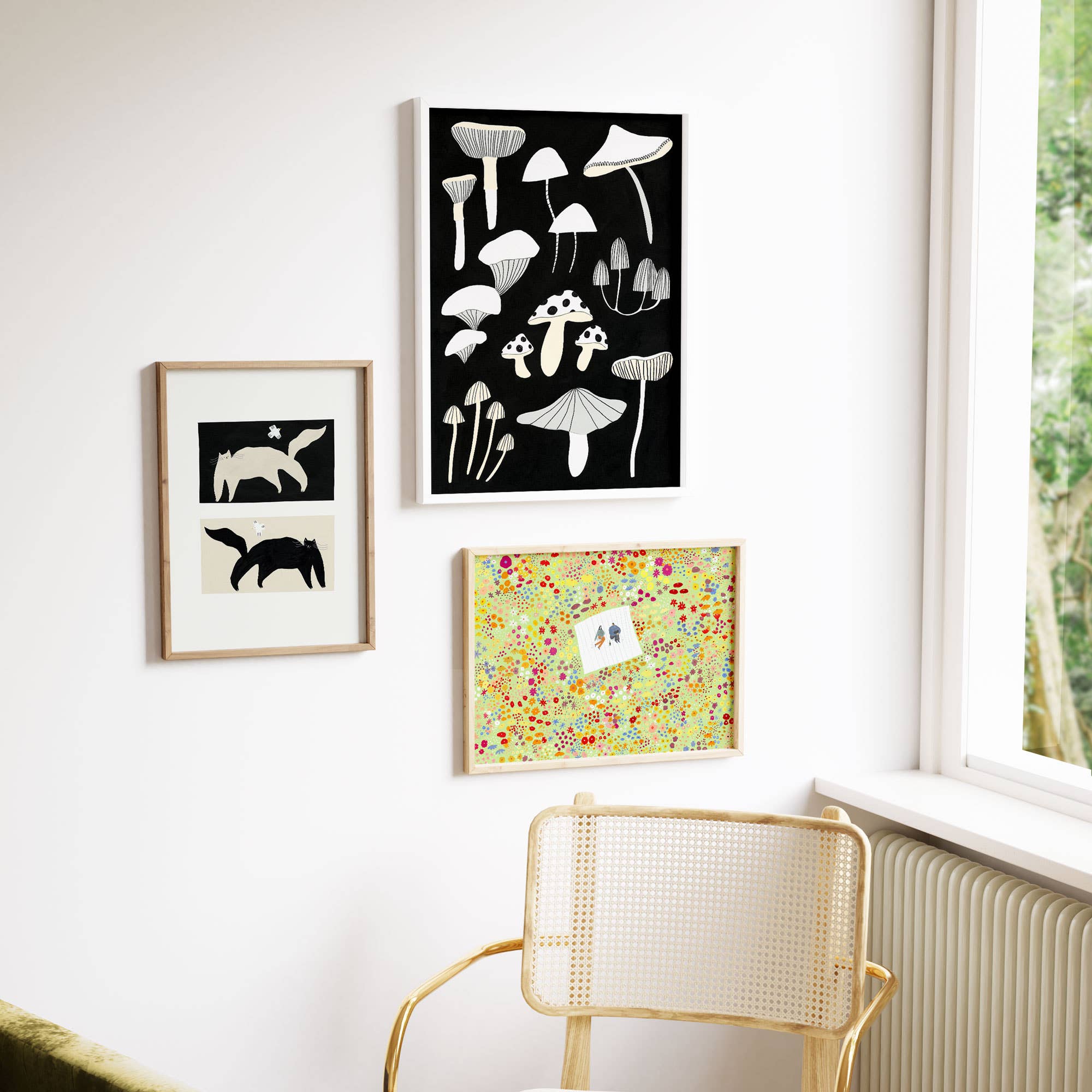 Field of Dreams Art Print | Floral Art | Boho Wall Decor - Image 5