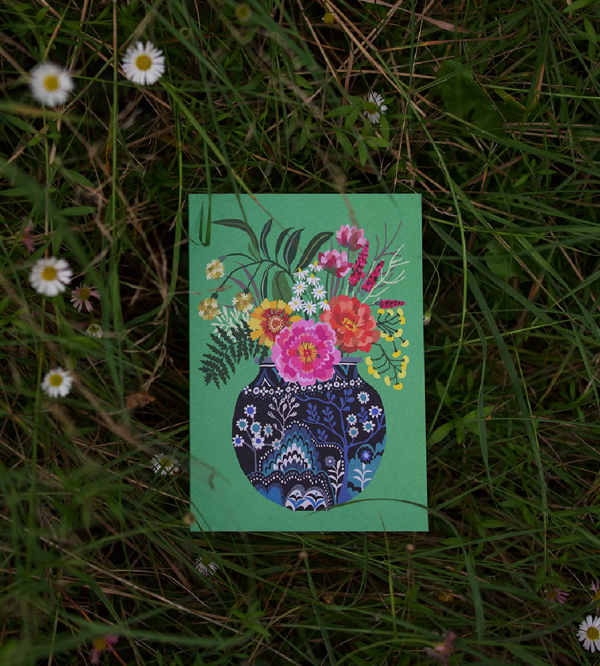 Fleurs Greetings Card - Image 2