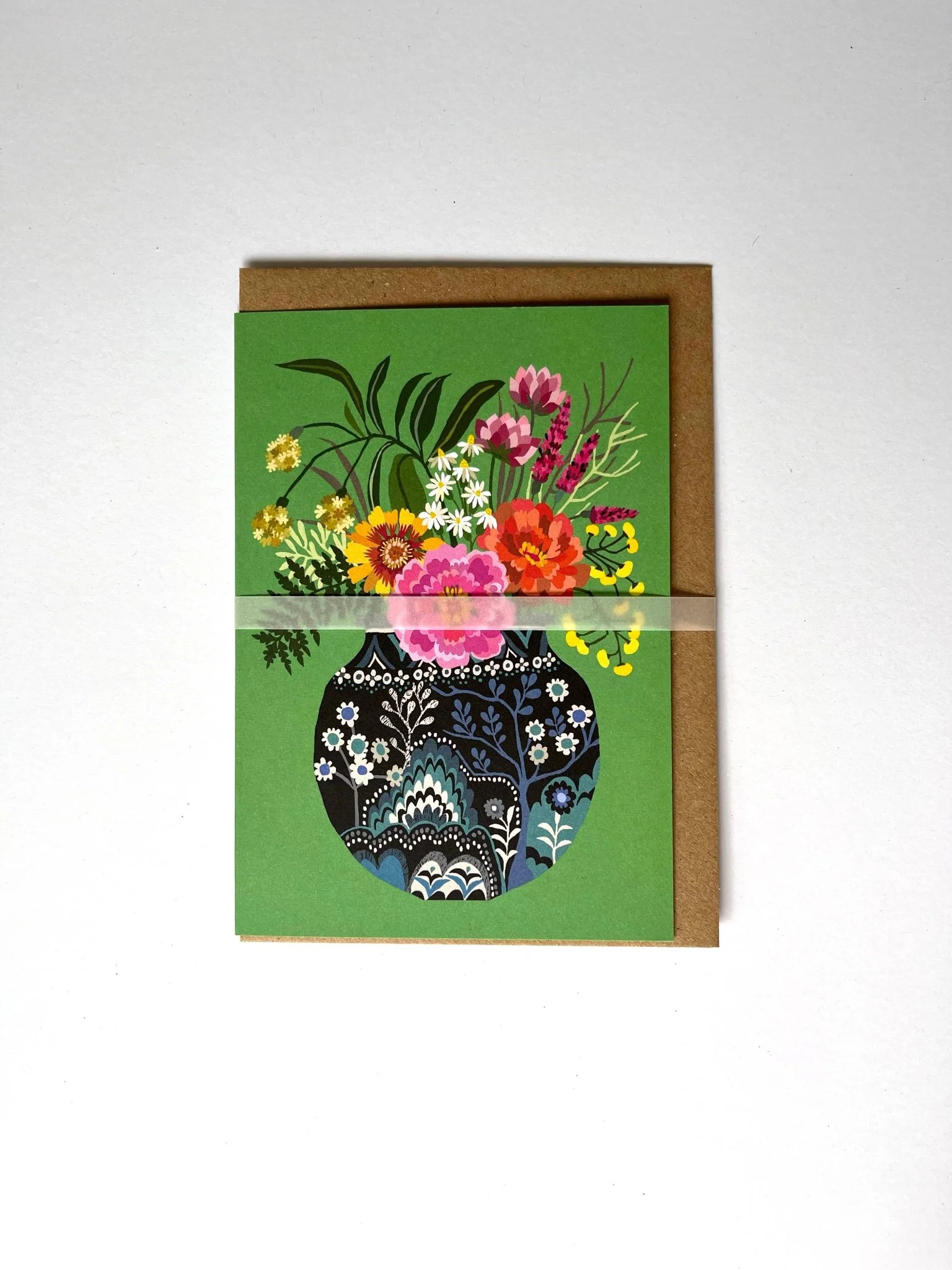Fleurs Greetings Card - Image 3