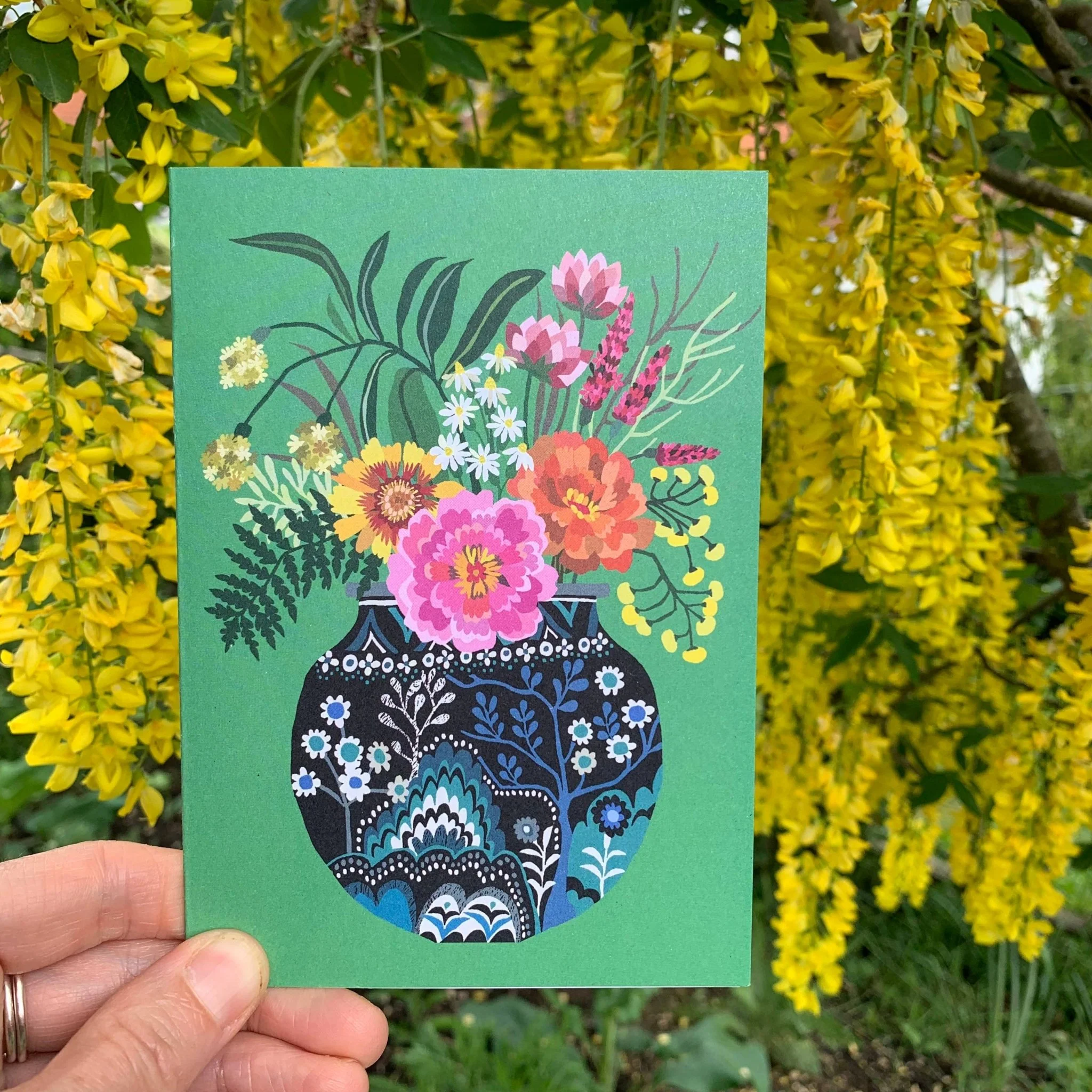 Fleurs Greetings Card - Image 4