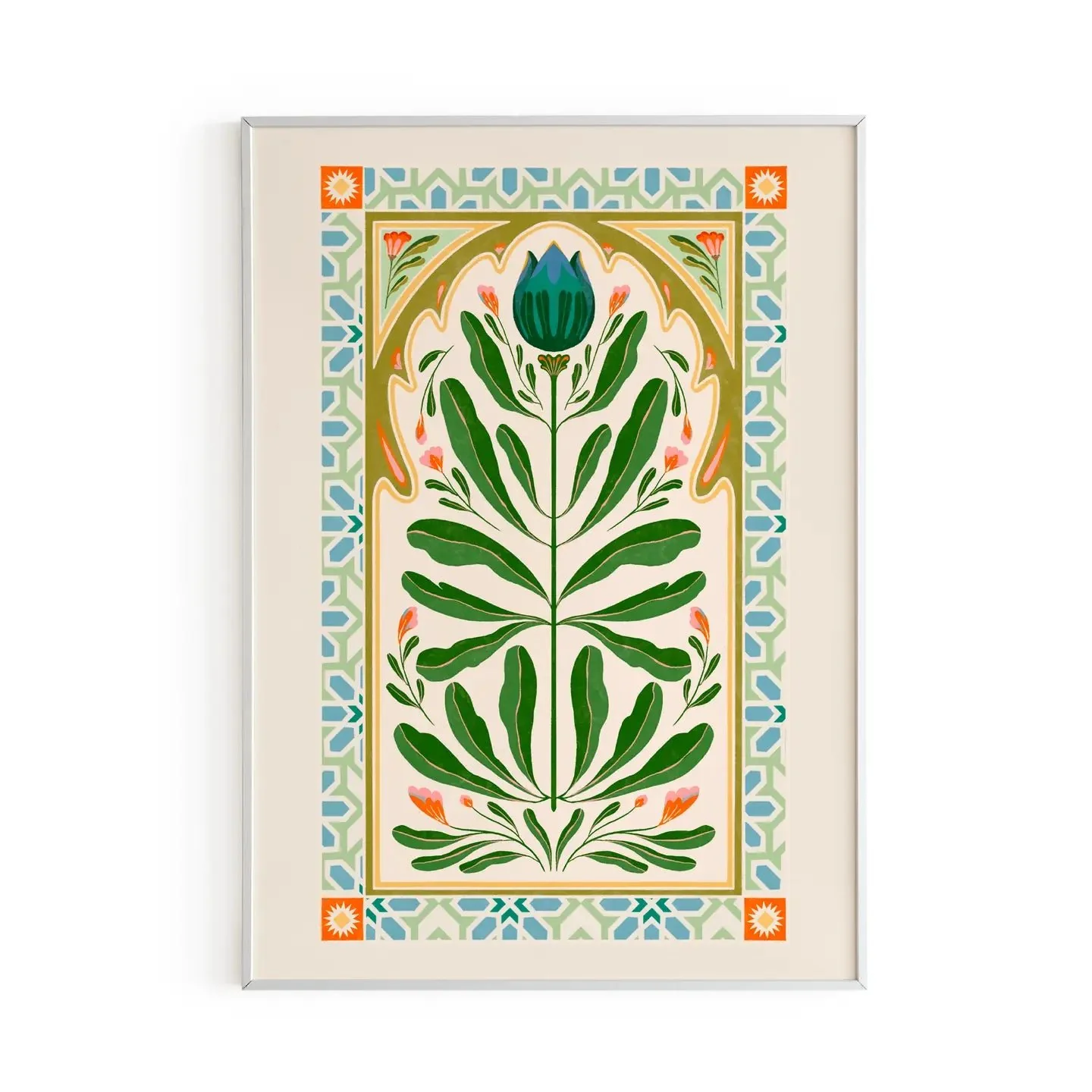 Floral Archway Print