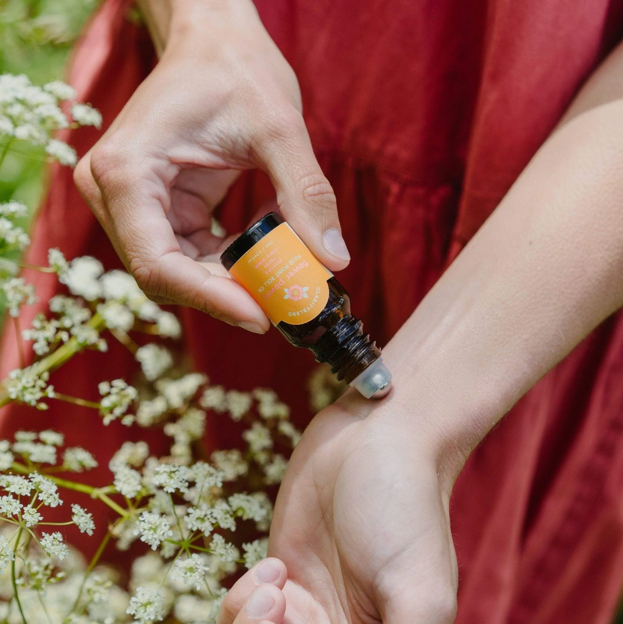 Flower Power Aromatherapy Roll On - Image 2