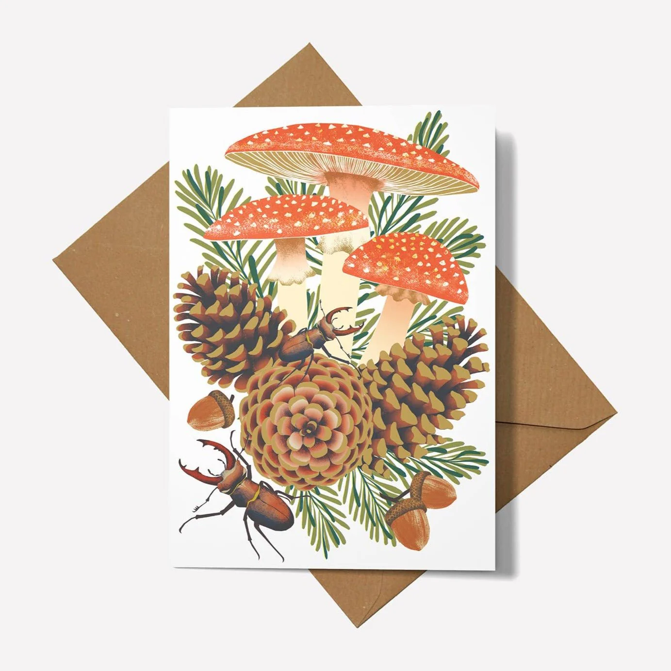 Fly Agaric Greetings Card