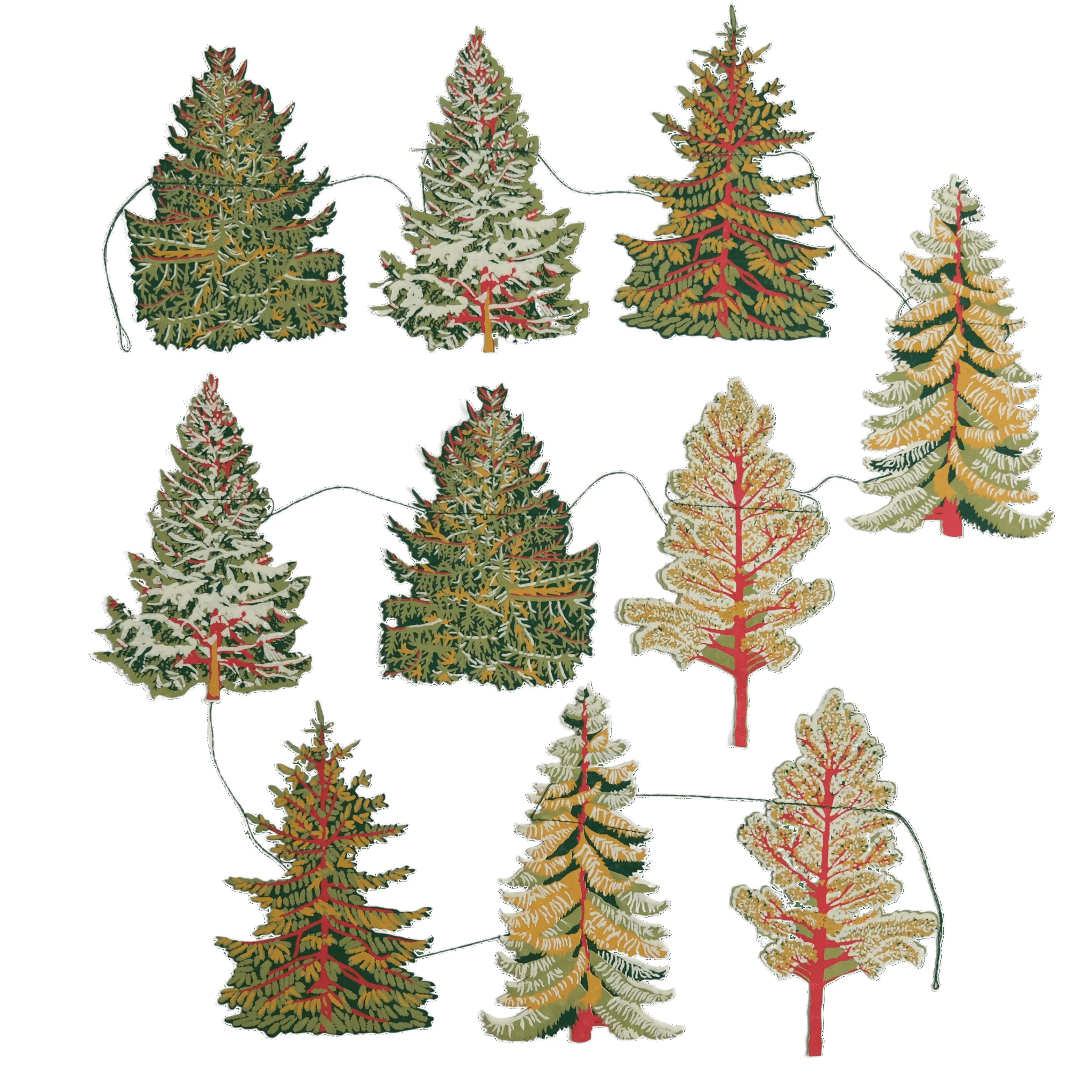 Forest Sewn Garland