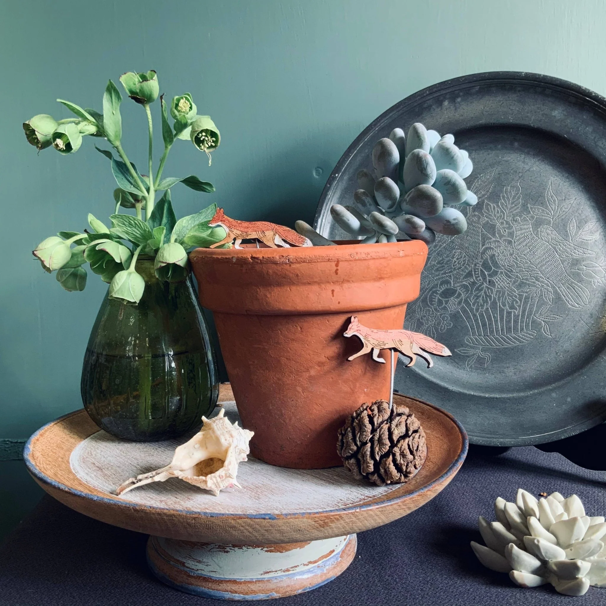 Fox Plant Pot Companions - Image 3