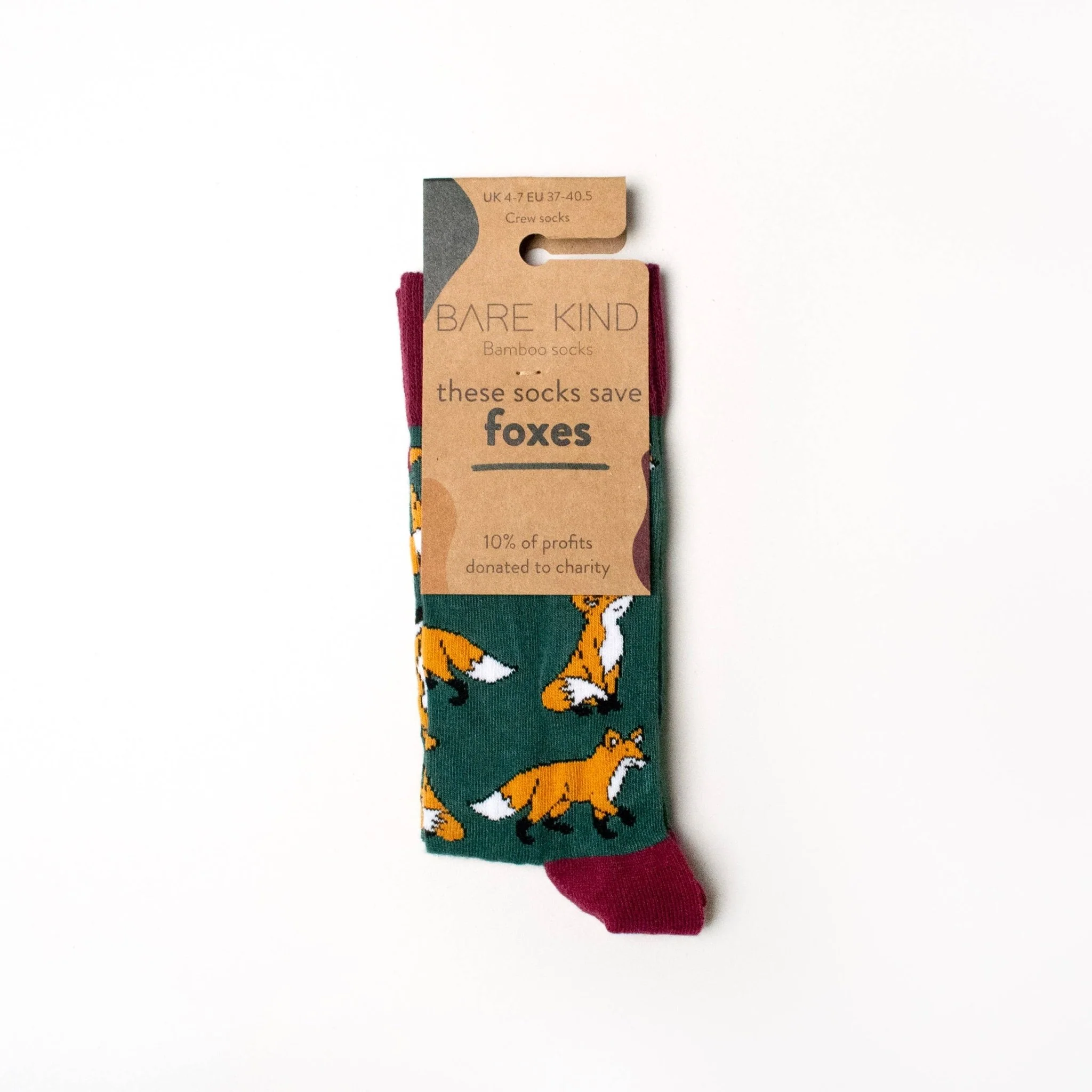 Fox Bamboo Socks - Image 4