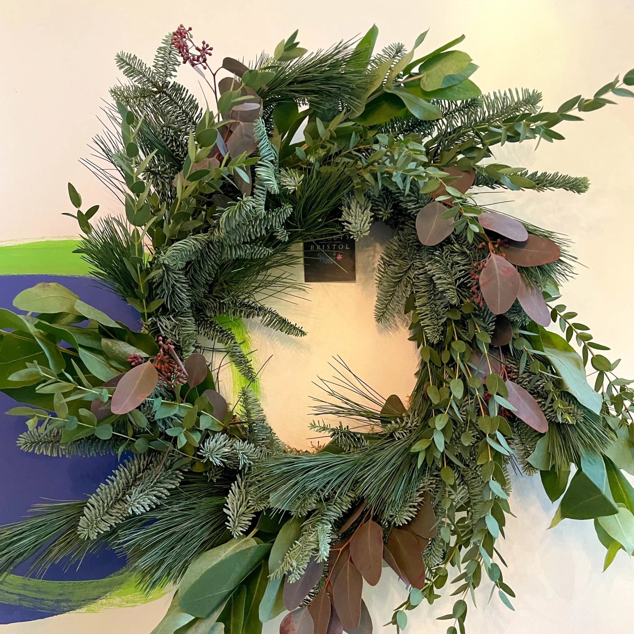 Custom Bespoke Fresh Foliage Christmas Wreath [Made to Order] Pick Your Foliage, Size, Ribbon and more! - Image 6
