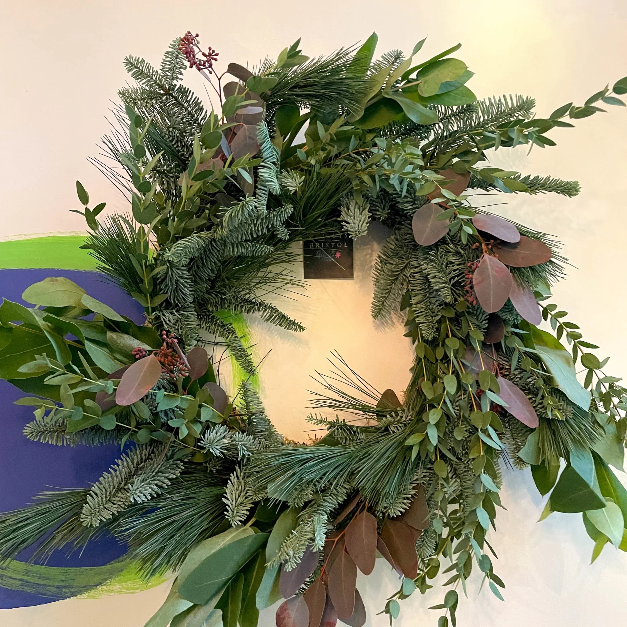 Custom Bespoke Fresh Foliage Christmas Wreath [Made to Order] Pick Your Foliage, Size, Ribbon and more! - Image 7