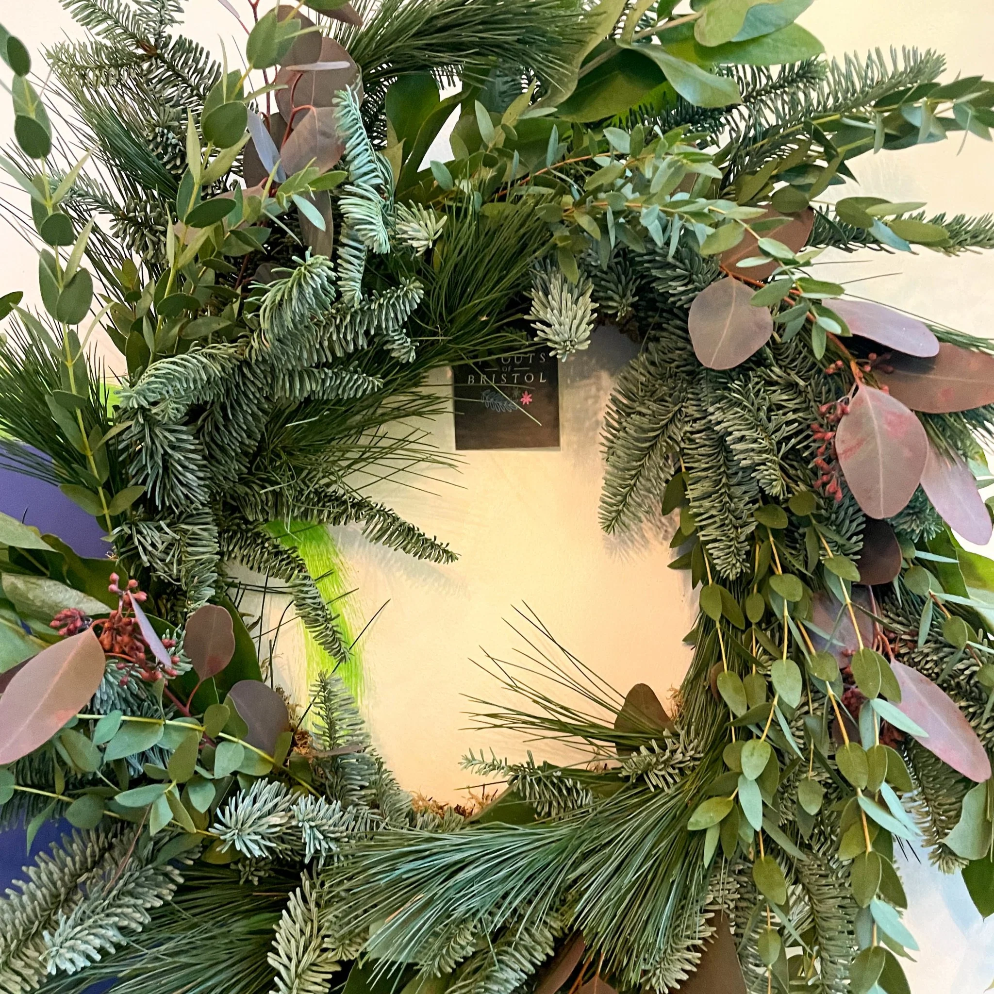 Custom Bespoke Fresh Foliage Christmas Wreath [Made to Order] Pick Your Foliage, Size, Ribbon and more! - Image 8