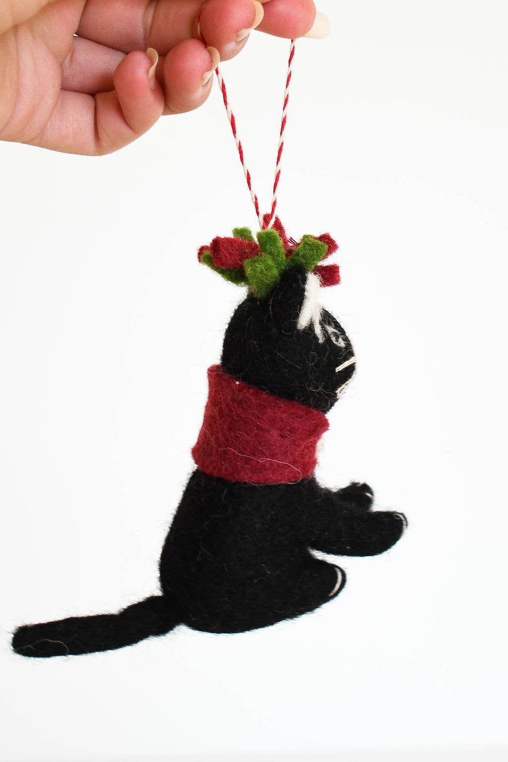 Niaski Frida Catlo Felt Decoration – Handmade Fair Trade - Image 3