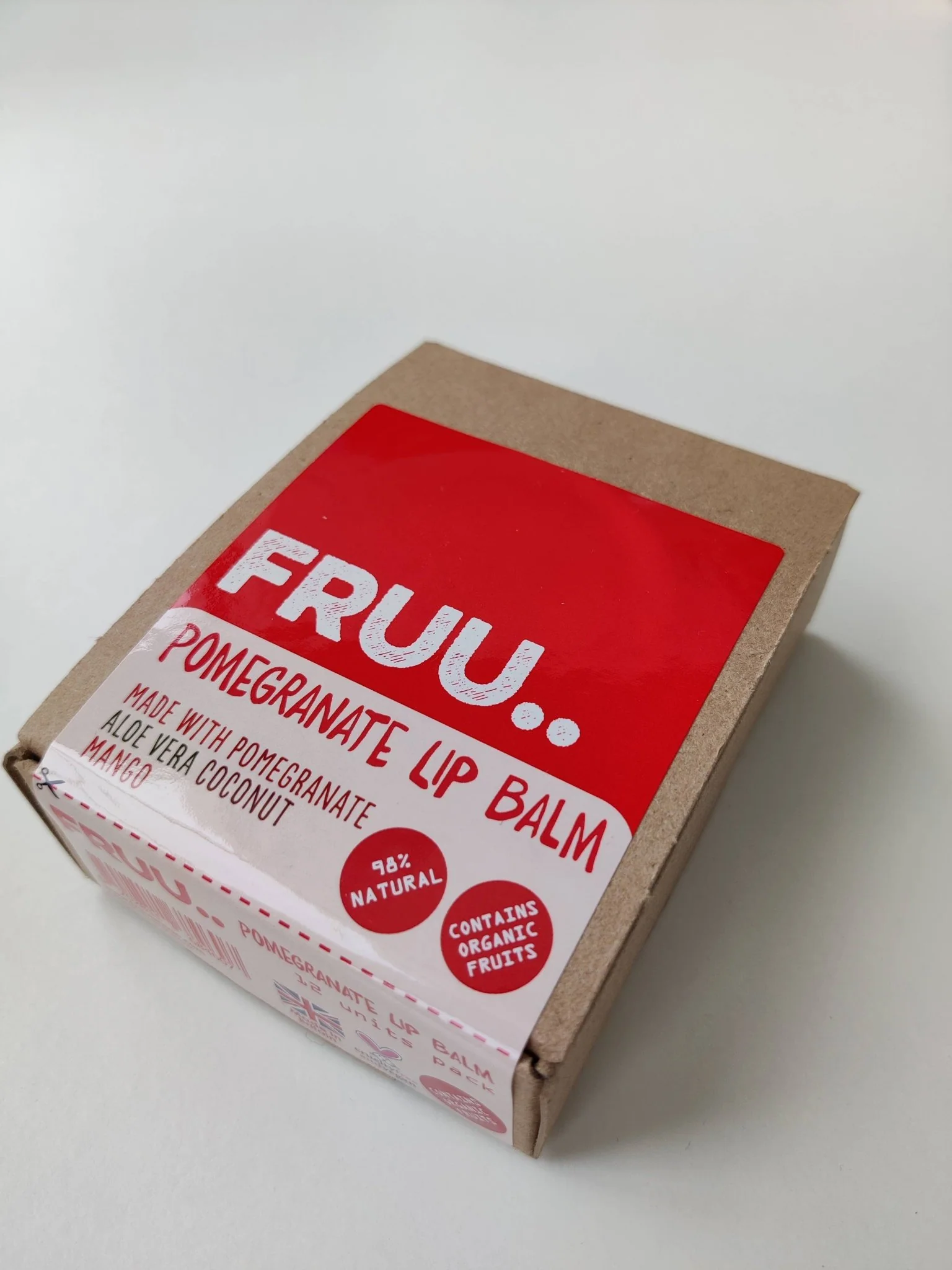 FRUU Pomegranate Lip Balm - Image 2