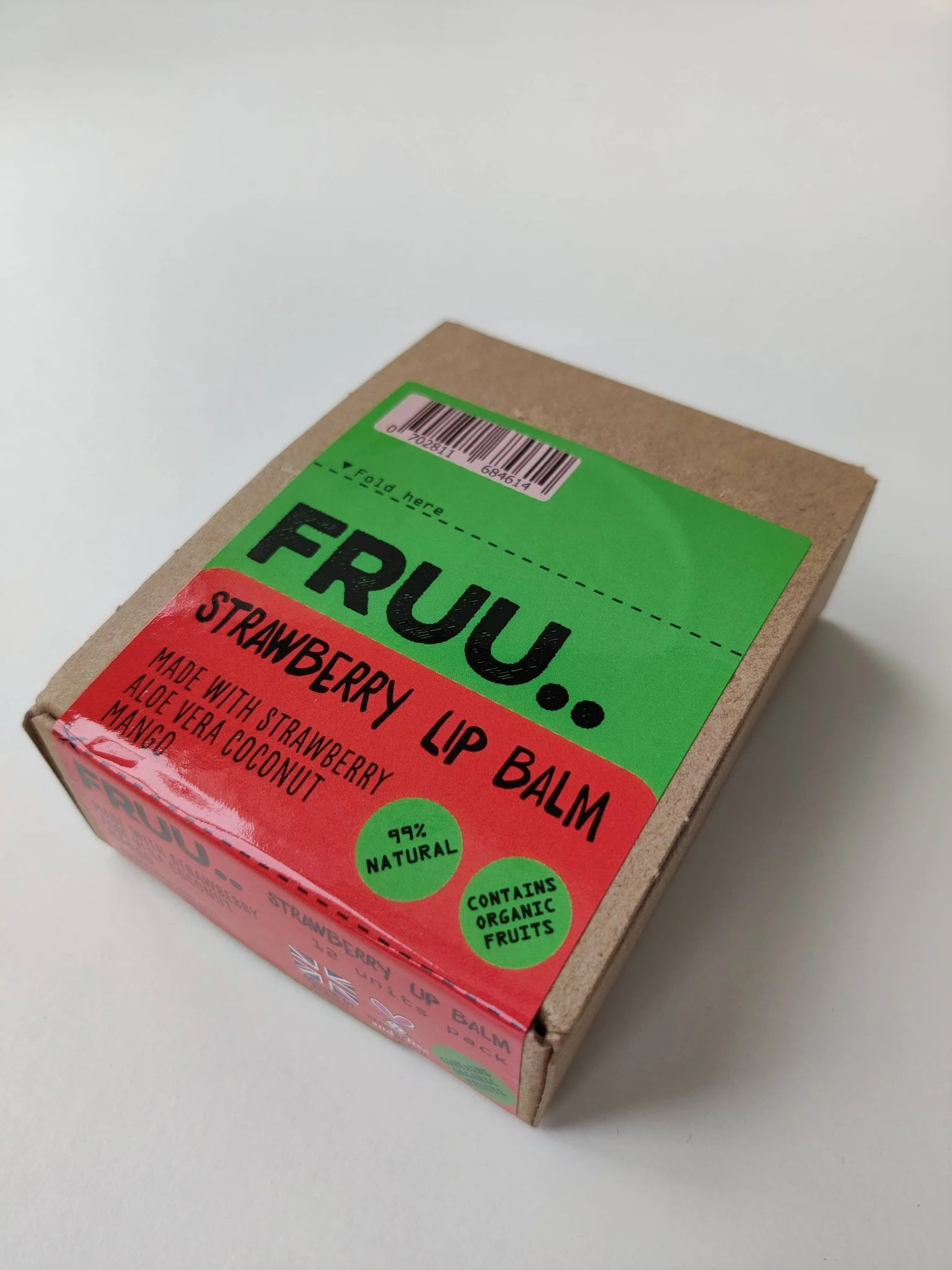 FRUU Strawberry Lip Balm - Image 2