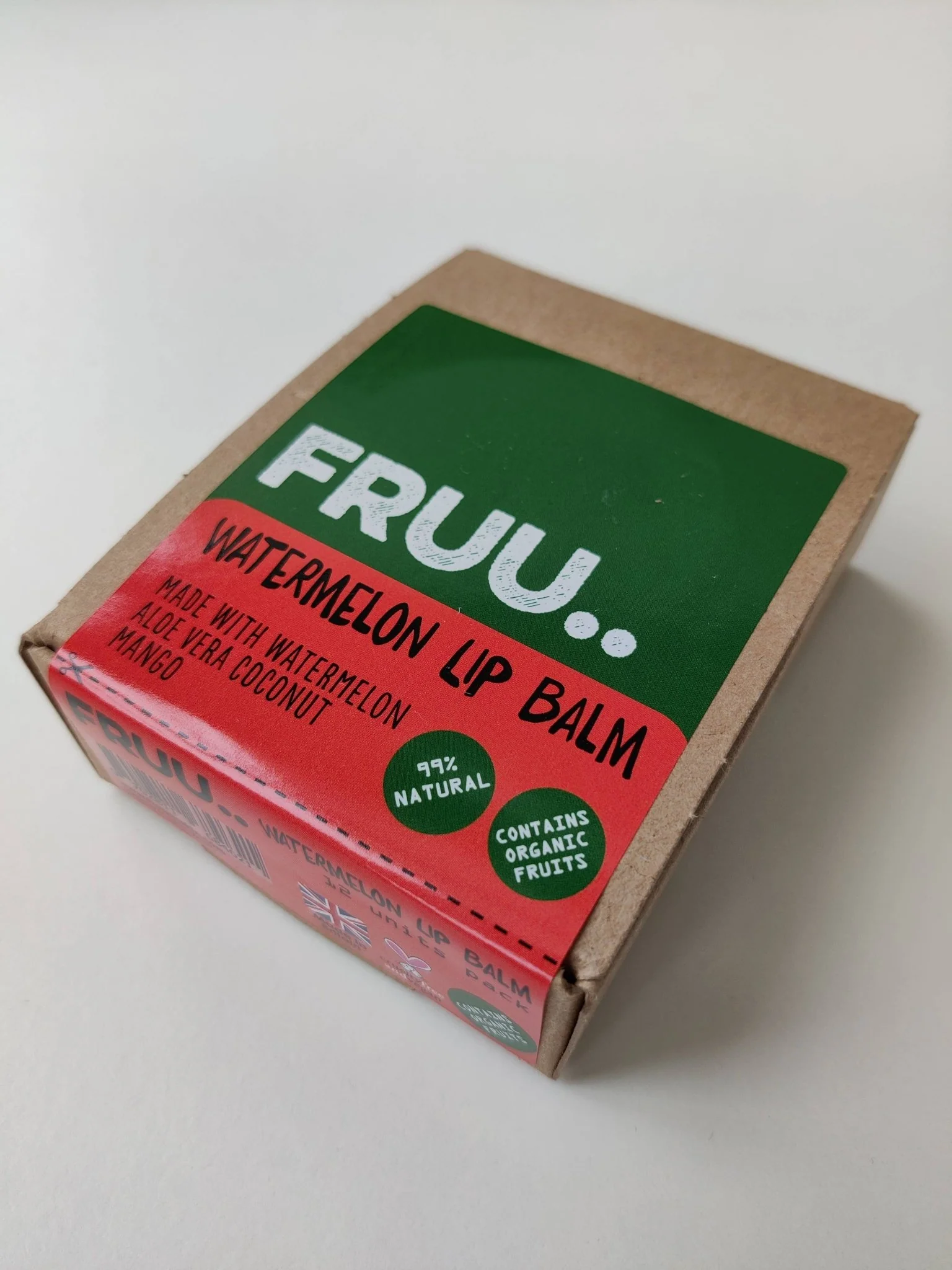 FRUU Watermelon Lip Balm - Image 2