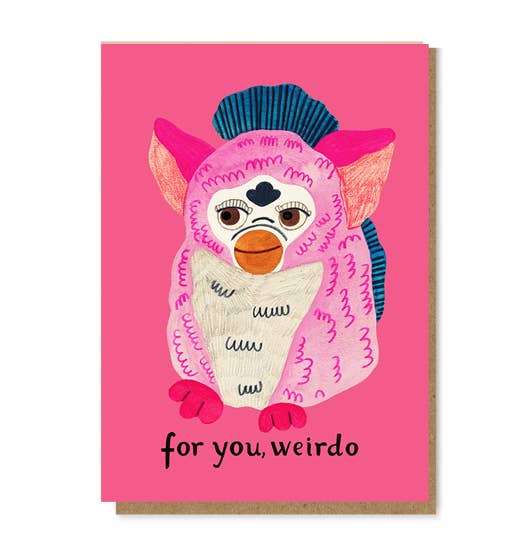 Furby Greetings Card