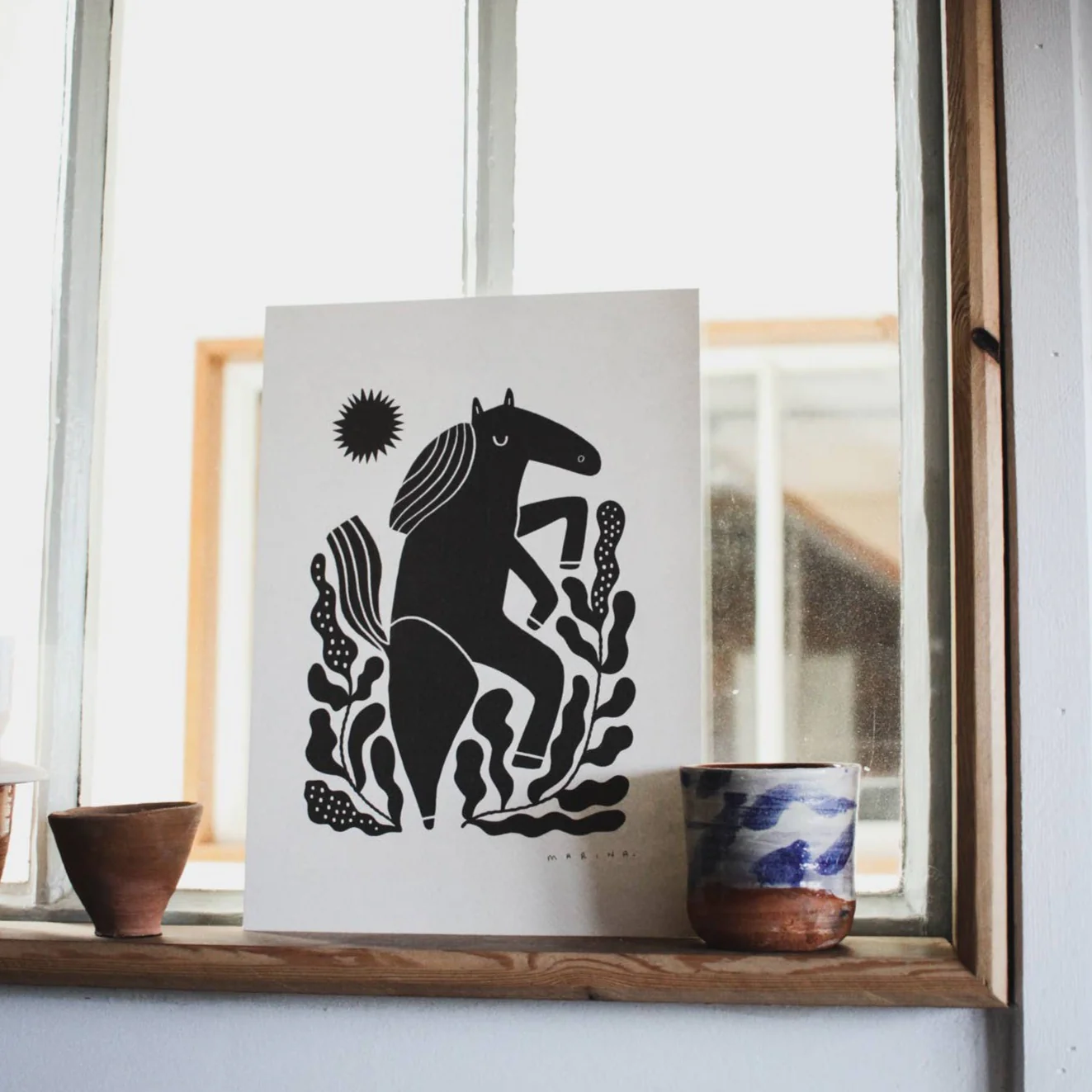'Galloping Horse' Print