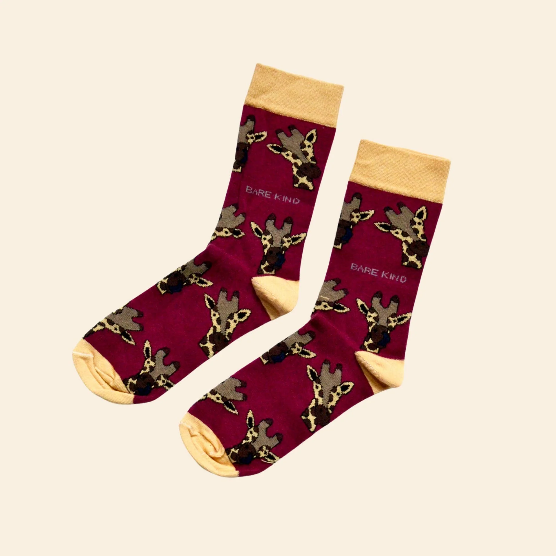 Giraffe Bamboo Socks