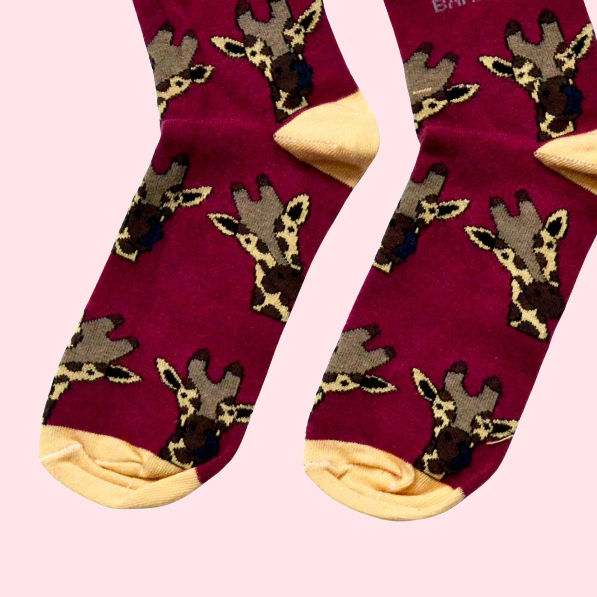 Giraffe Bamboo Socks - Image 4
