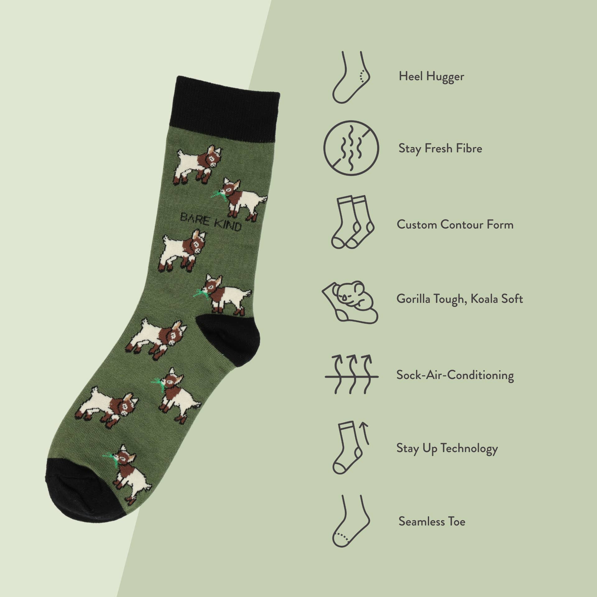 Goat Bamboo Socks - Image 7