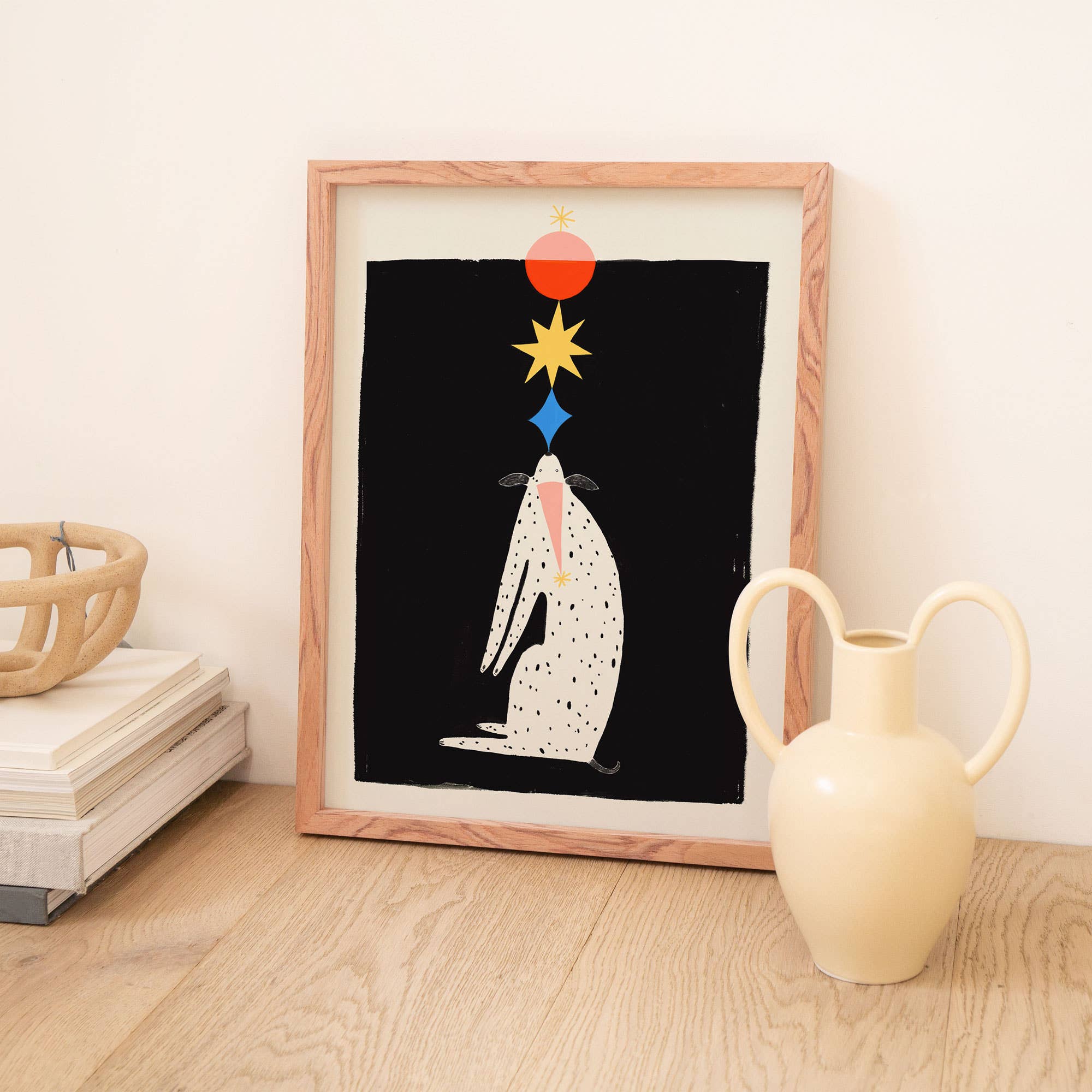 Good Boy Dalmatian Art Print | Dog Wall Art | Circus Decor - Image 3