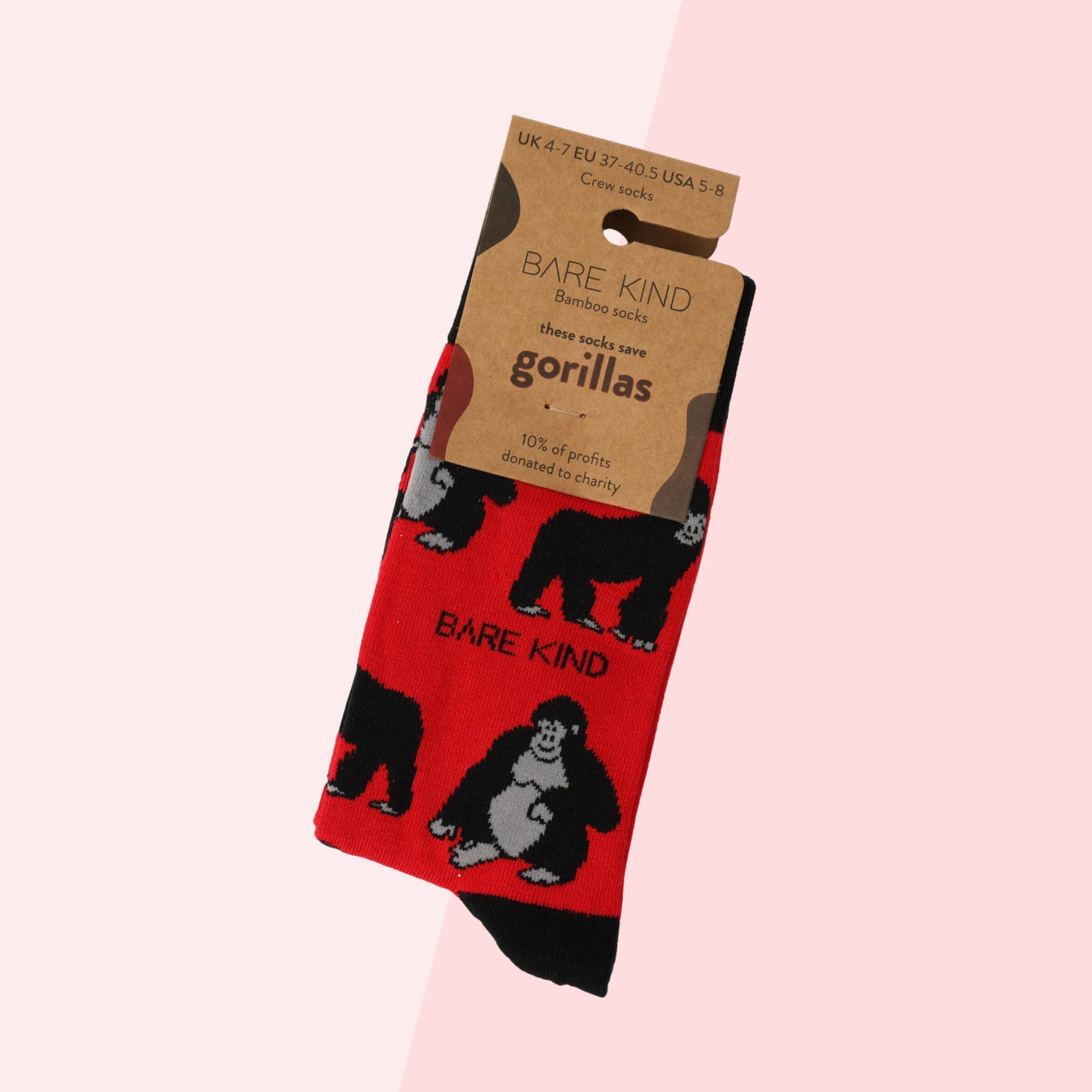 Gorilla Bamboo Socks - Image 2