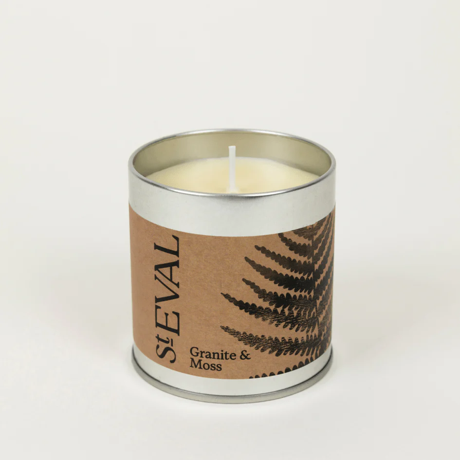 Granite & Moss, Scented Tin Candle - Image 2