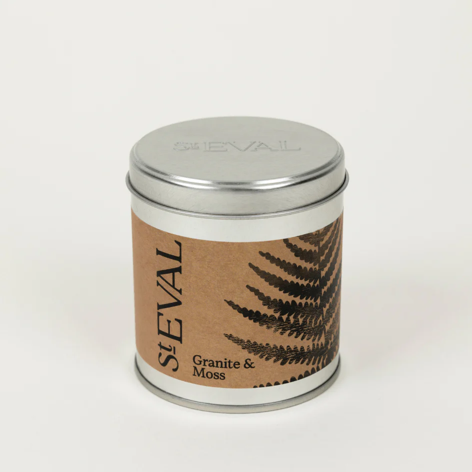 Granite & Moss, Scented Tin Candle - Image 3
