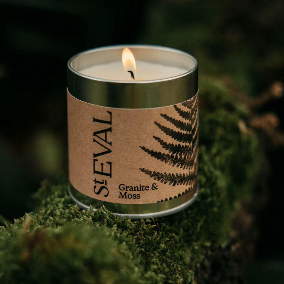 Granite & Moss, Scented Tin Candle - Image 4