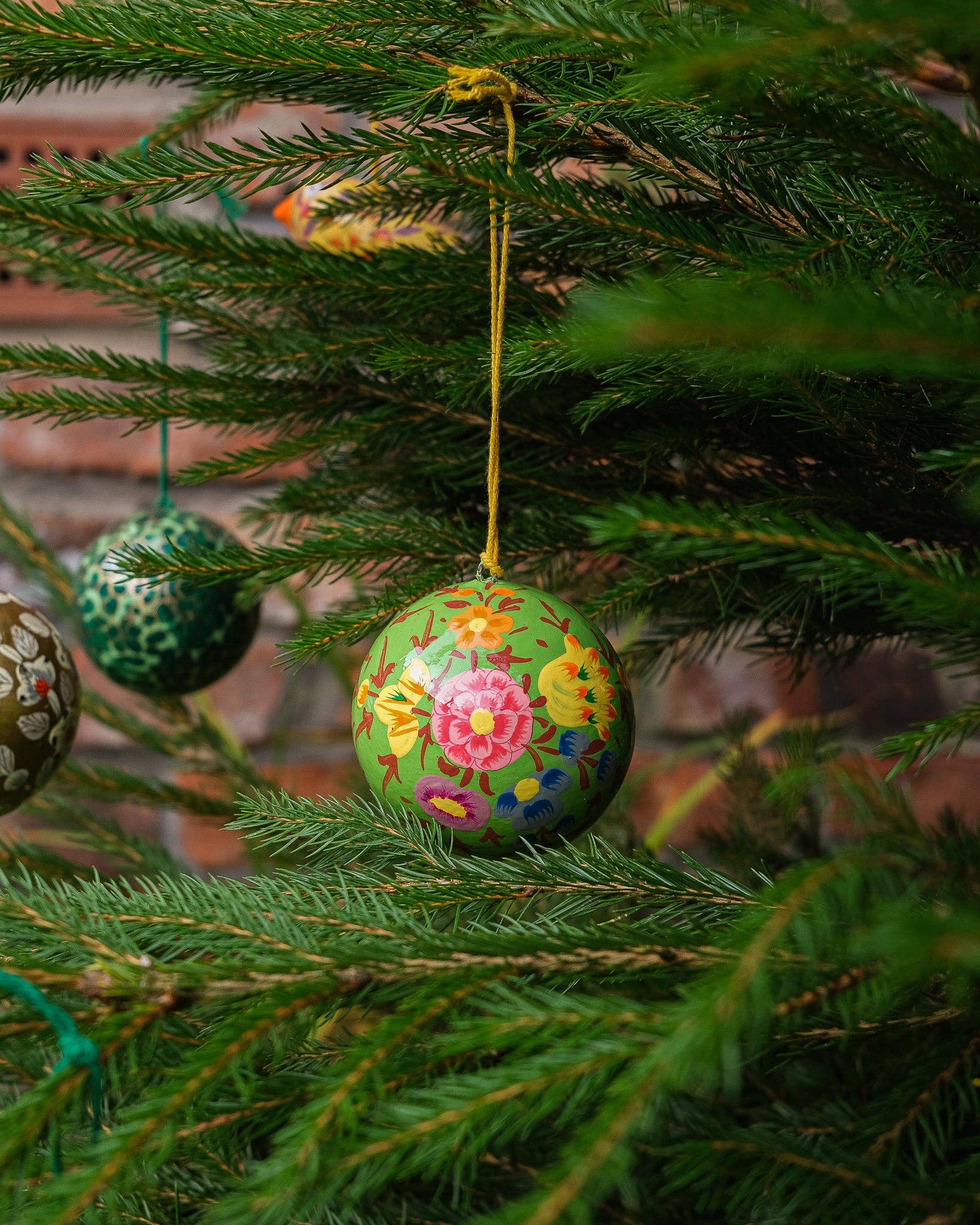 Green Petunia Bauble - Image 8
