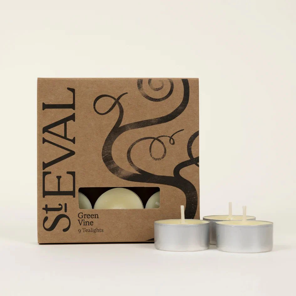 Green Vine Scented Tealights - Image 2