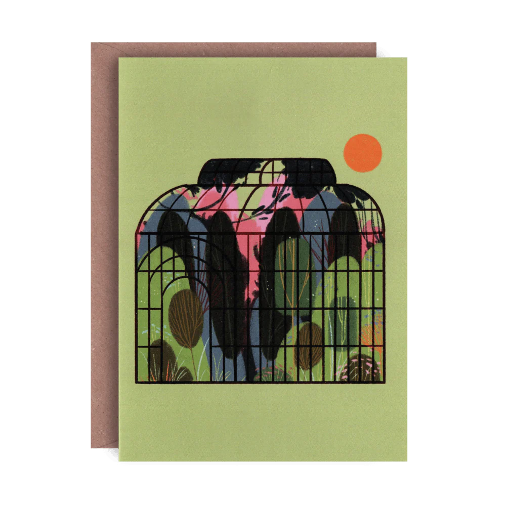 Greenhouse Greetings Card