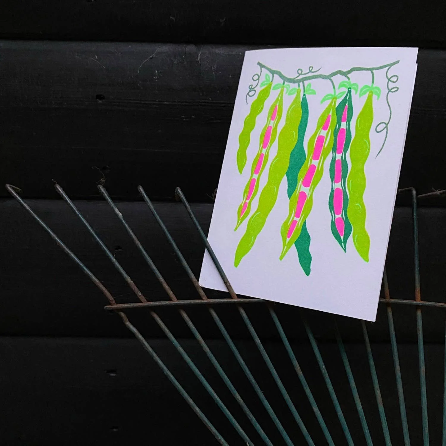 Beans Grow Greetings Card - Image 3