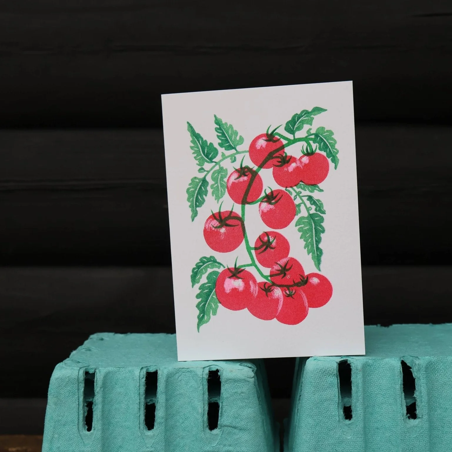 Tomato Grow Greetings Card