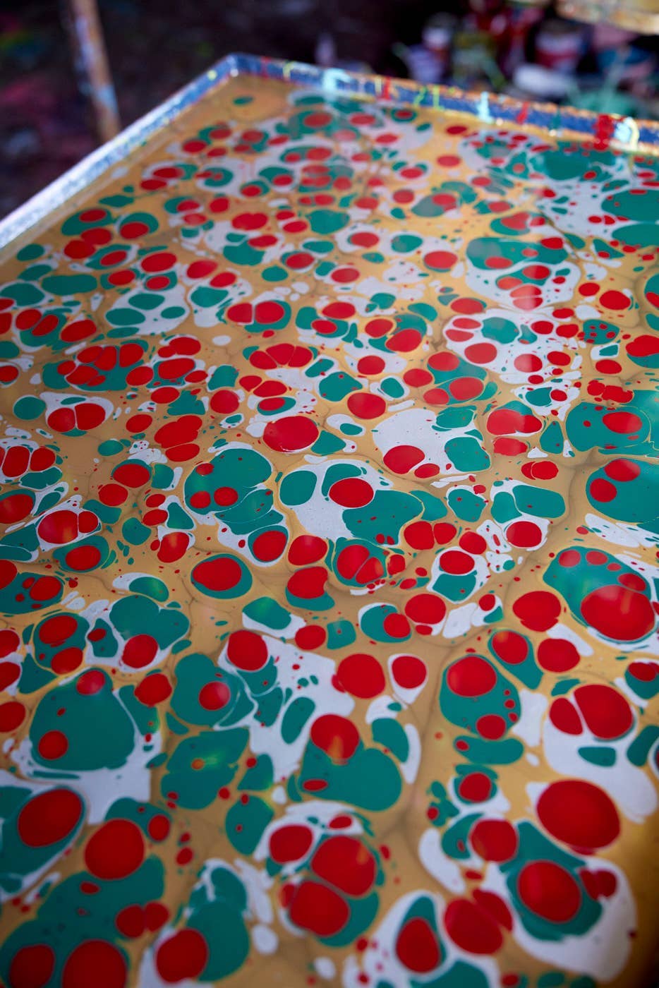 Hand Marbled Gift Bags – Christmas Glitz - Image 12
