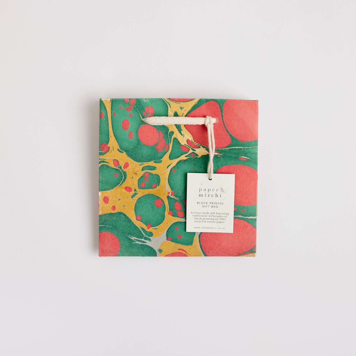 Hand Marbled Gift Bags – Christmas Glitz - Image 20