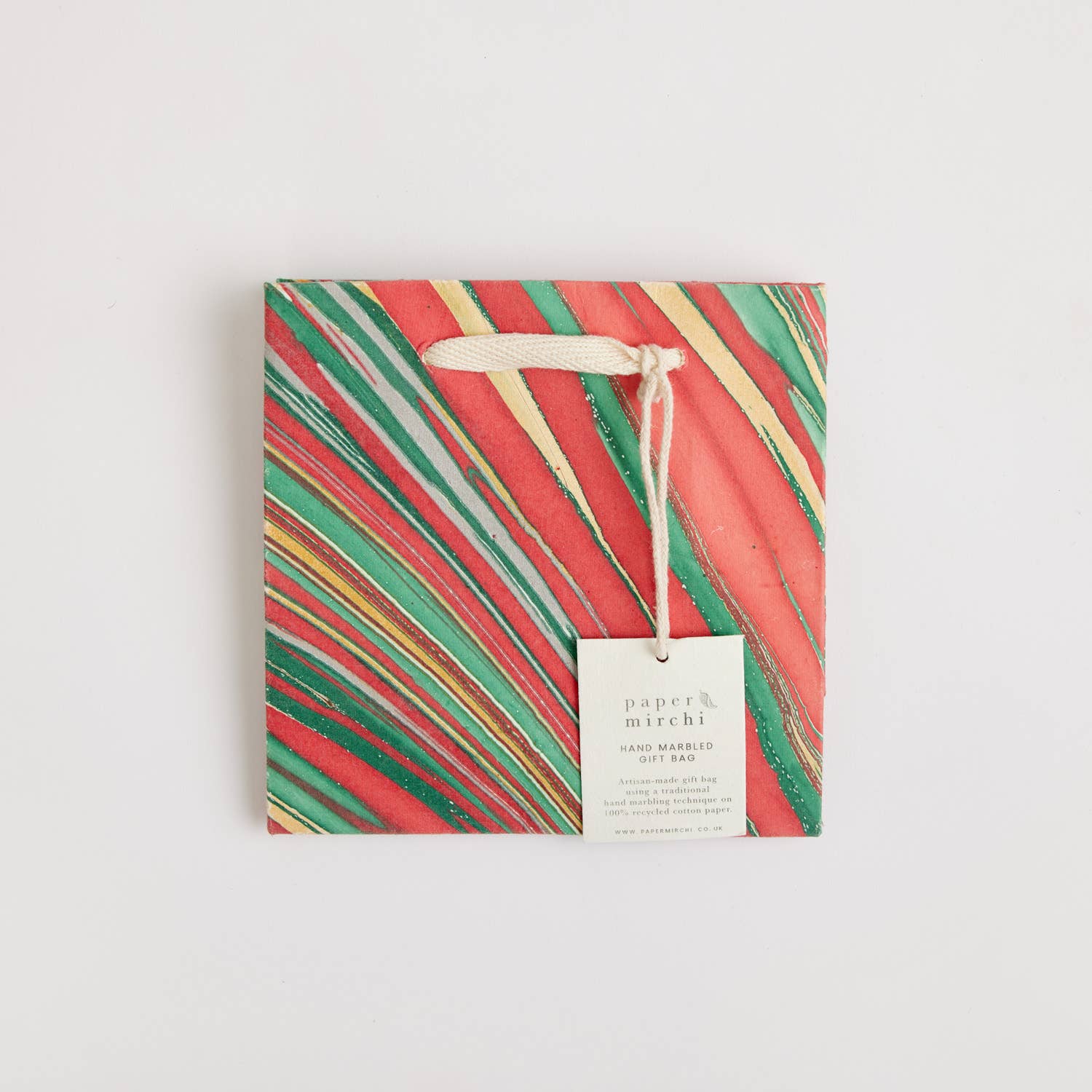 Hand Marbled Gift Bags – Christmas Glitz - Image 21