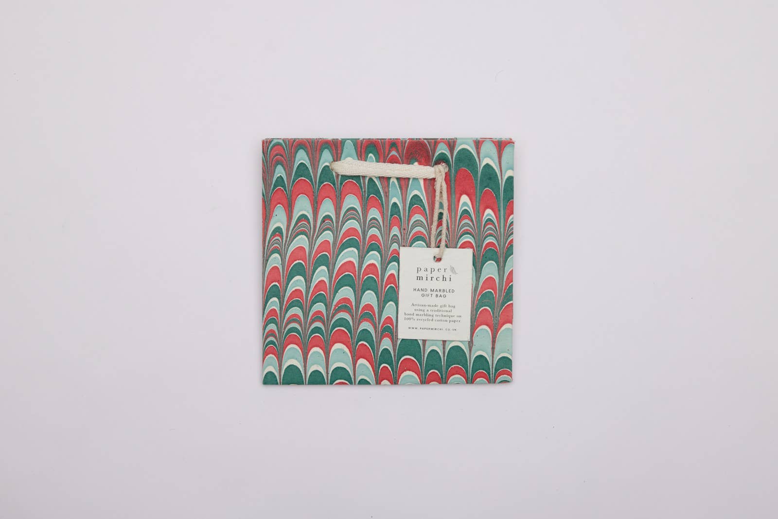 Hand Marbled Gift Bags - Christmas Splendour - Image 12