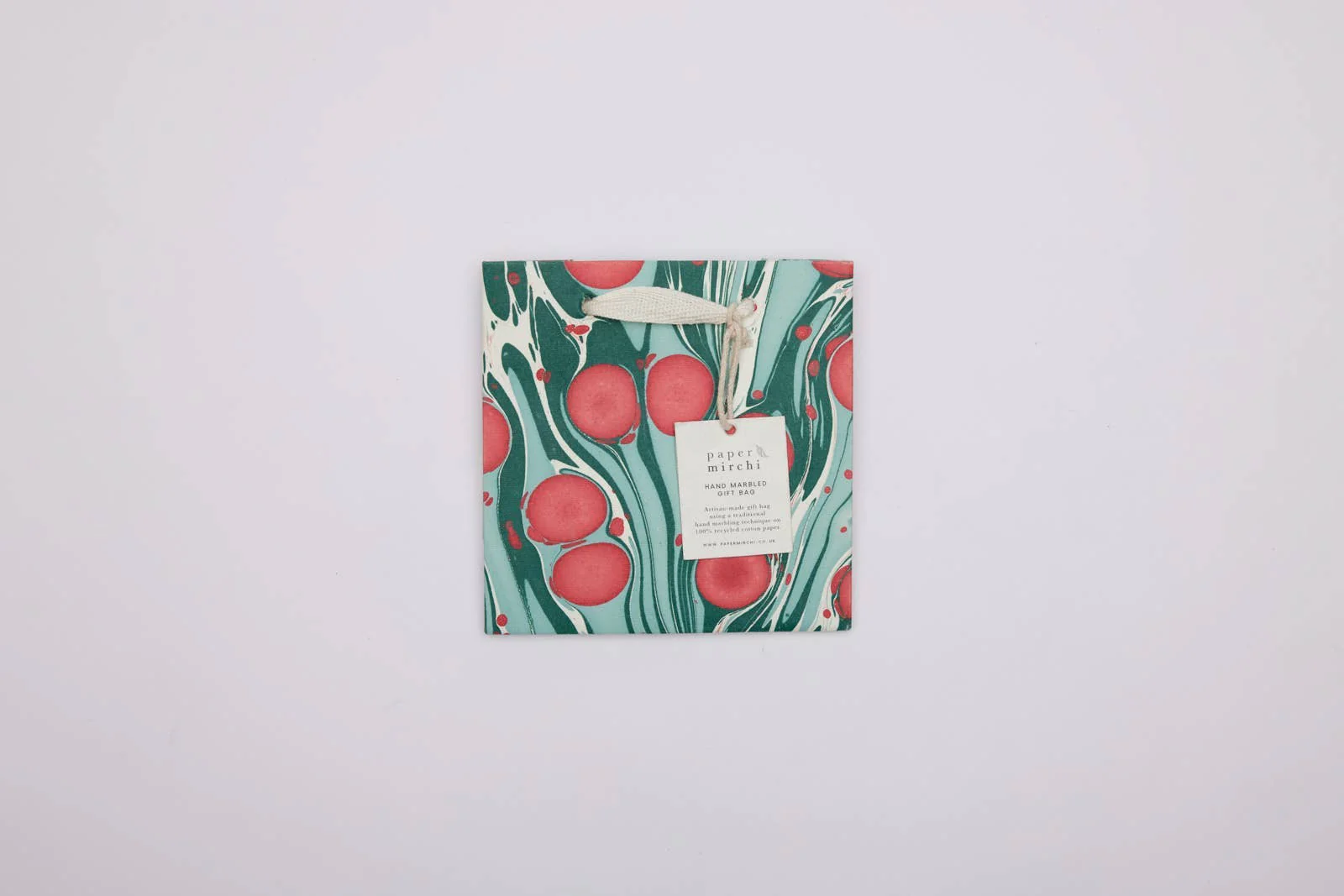 Hand Marbled Gift Bags - Christmas Splendour - Image 13