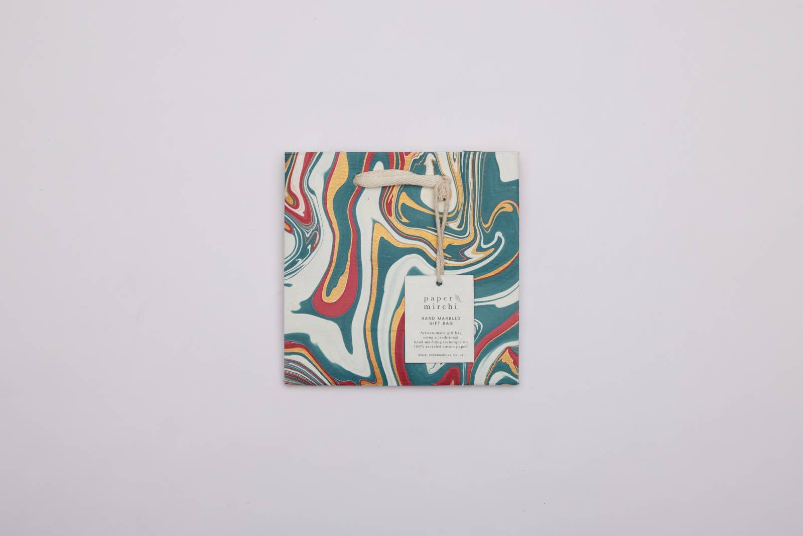 Hand Marbled Gift Bags - Christmas Splendour - Image 17