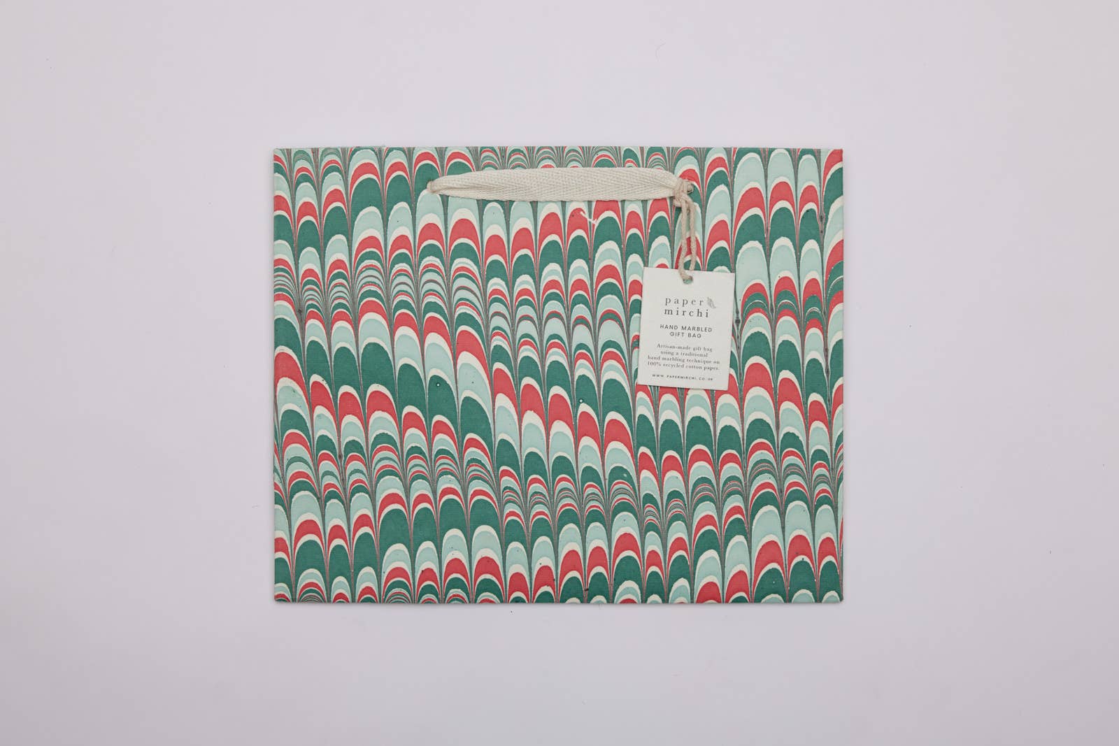 Hand Marbled Gift Bags - Christmas Splendour - Image 22
